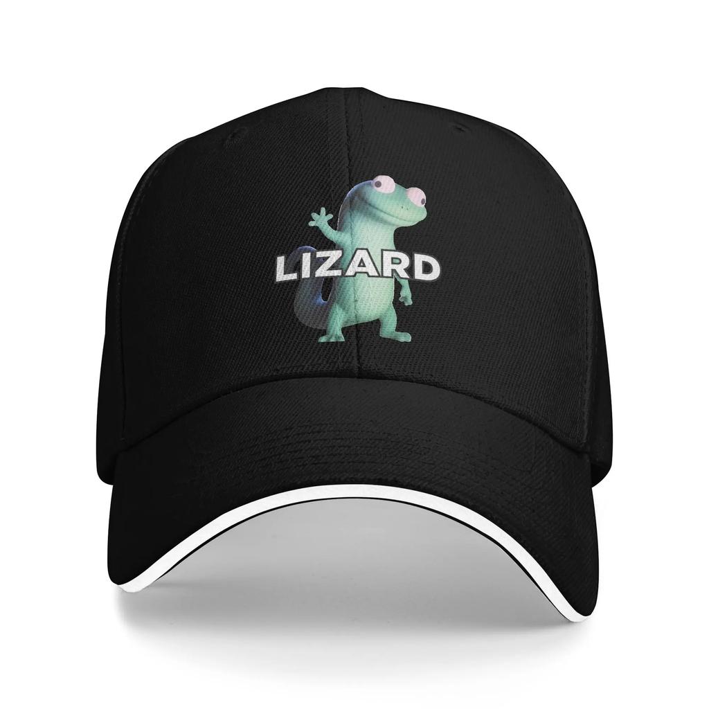 Hoppers Cartoon Tom Lizard Baseball Caps Retro Sandwich Caps Unisex Adjustable Dad Hat Travel Gift