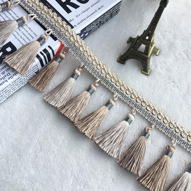 3M Záclonové lemy Krajka Třásně Šicí střapec Lem pro DIY šití záclon Přístup k bytové dekoraci Čalounický materiál