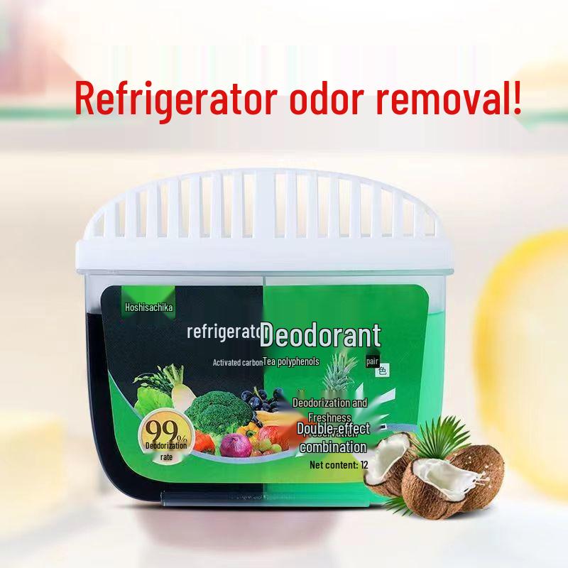 

Two-Color Activated Carbon Refrigerator Deodorizer and Odor Absorber