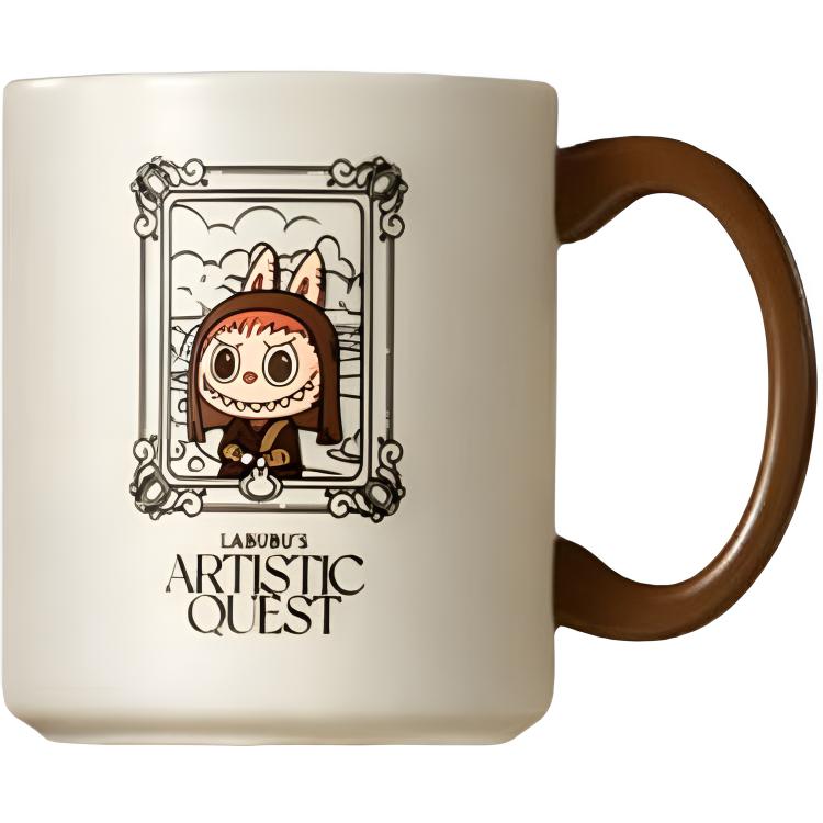 

Новая кружка POP MART Pop Mart Labubu Louvre Limited Edition Тренд-товары PPMT-2508-0055 White Mug