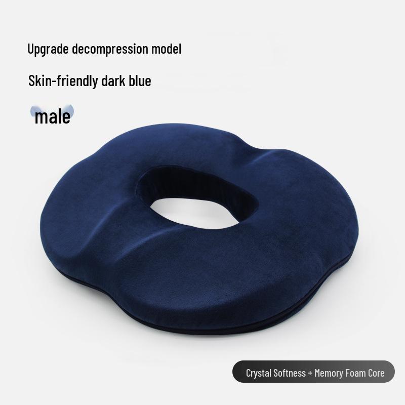 Comfortable Anti-Slip Seat Cushion for Office & Wheelchair - Relieves Pressure & Supports Posture