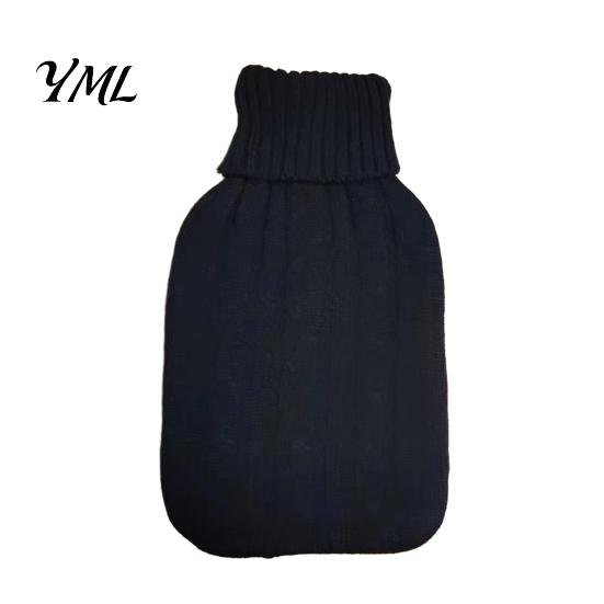 Home Use Hot Water Bag 2000ML Bottle with Knit Cover, Leakproof Rubber Menstrual Cramp Relief for Pain Relief, Winter Warm Neck, Shoulder Back