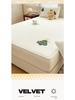 Spring & Summer Chenille Embroidery Quilted Fitted Sheet Mattress Protector