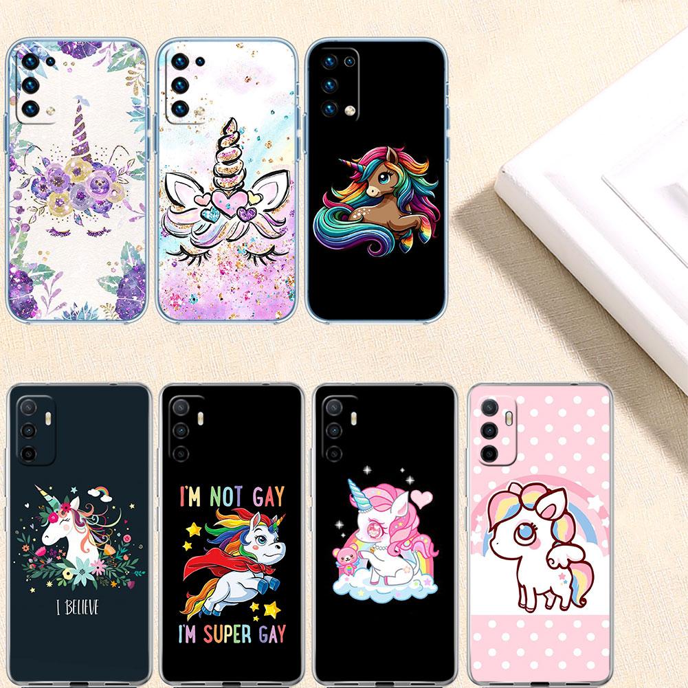 IK21 Cartoon Unicorn Phone Case for Motorola Moto G10 G20 G30 G31 G32 G34 G35 G41 G42 G50 G51 G52 G55 G60 G60S G62 G71 G72 G75