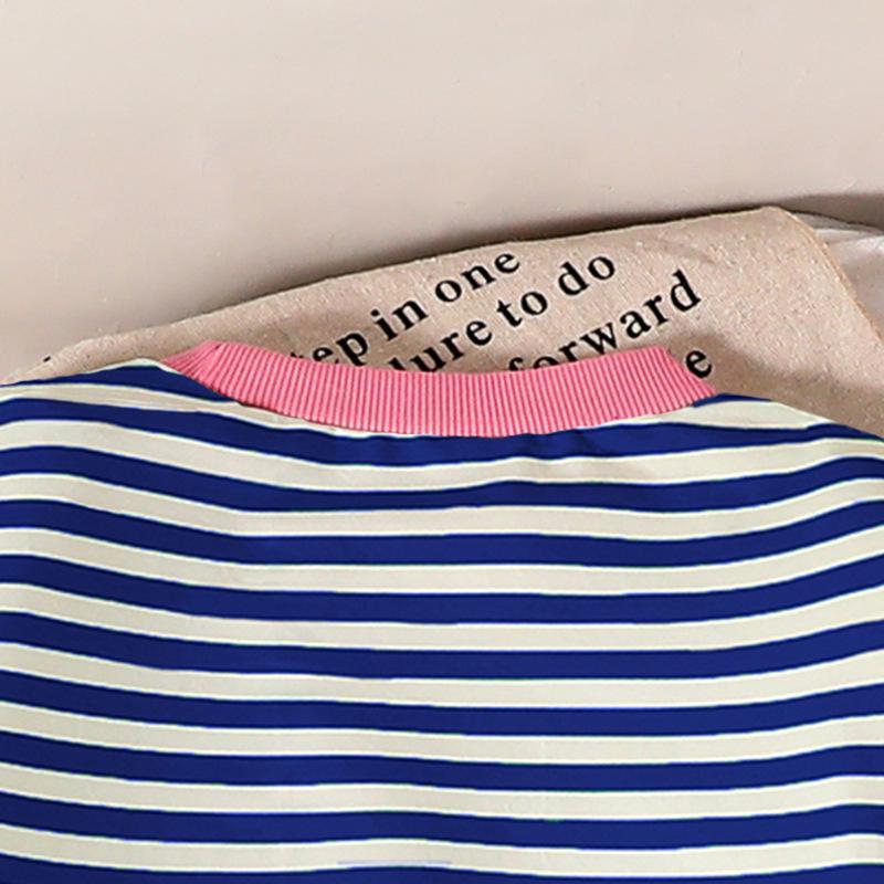 Kids' Striped Hoodie & Wide-Leg Pants Set - Spring Fashion for Boys & Girls