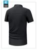 2026 Half-Zip Quick-Dry Polo: Lightweight, Breathable Short Sleeve Sport T-Shirt for Casual Fitness & Running