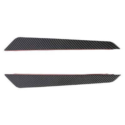 2 PCS Front Bumper Side Splitter Left Right Sporty Look Replacement for Impreza WRX STI VA