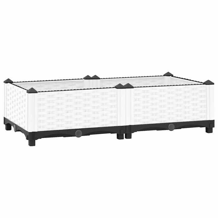 VidaXL Raised Bed 80x40x23 Cm Polypropylene 153305