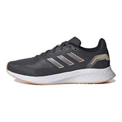 Runfalcon 2.0 Grey Iron Metallic Women Sneakers Grey-Six Solar-Red H04519