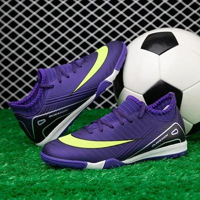 New Kid Professional Football Boots TF Sneakers Soccer Shoes Match Match Boys Non-Slip Comfortable Sports Shoes Unisex
