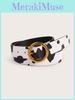 Vintage Cow Pattern Faux Leather Belt With Alloy Buckle For Stylish Girls