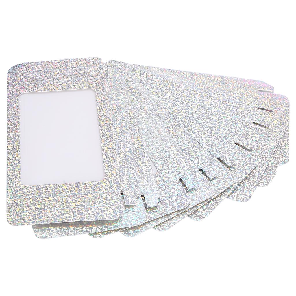 10pcs False Eyelashes Packaging Box Empty Exquisite Eyelashes Storage Box Case AccessoryD15