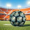 1pc Bass Adventure Size 5 Soccer Ball Professional Match Training Football Indoor &Outdoor Sports Ball Training Ball Lightweight Durable Y60