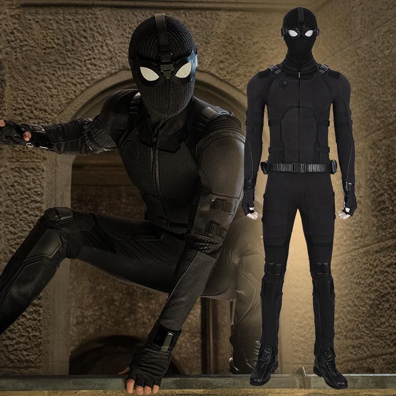 Breathable Spider-man Far From Home Cosplay Stealth Suit With Exquisite Workmanship