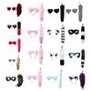 Frauen Erotische Cosplay Sex Kostüm Set Schwanz Metall Anal Butt Plug Spielzeug mit Faux Pelz Tier Ohren Stirnband Erwachsene Sex spiel