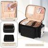 Removable Nail Polish Storage Bag Nail Kit Storage Carrying Case  Fits Nail Suppiles