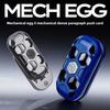 Edc Neu Fingerspitze Mechanische Druckkarten Hohlmetall Mechanisches Ei 2.0 Dichtes Segment Fingerspitze Karten Drücken Dekompression Spielzeug