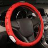 38cm Hello Kitty Car Steering Wheel Cover Universal Decor Handle Cover Cute Anti Slip Sweat Absorbing Cartoon Handlebar Cover