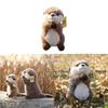 Playful Otter Plush Toy Cute Animal Doll Gift For Kids And Teens