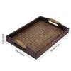 Multi Purpose Serving Tray Plate for Tea Set Fruits Candies Food Home Hotel