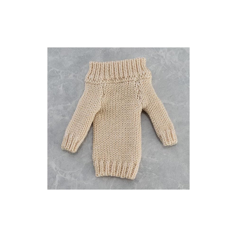 Figma Styles Off Shoulder Sweater Dress Beige Size M