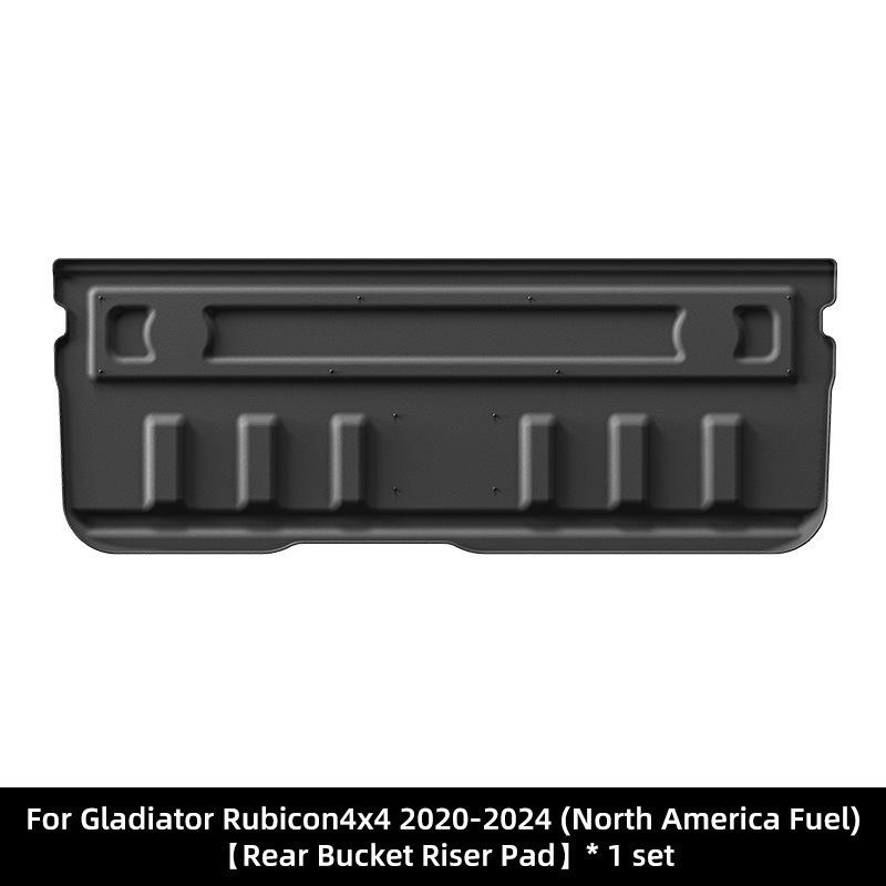 20-24 Jeep Gladiator Dirt-Resistant Waterproof TPE Floor Mats
