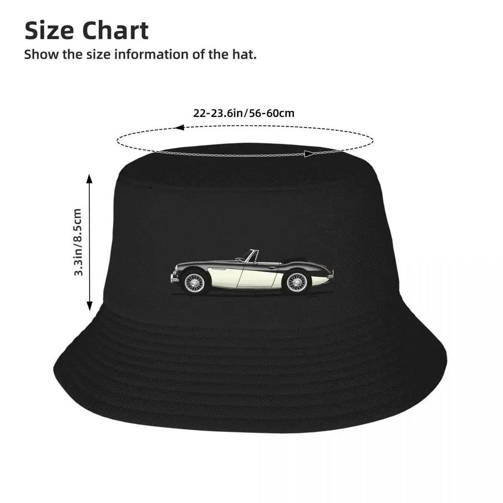 Classic british roadster Bucket Hat Snapback Cap Ball Cap Caps For Men Women's