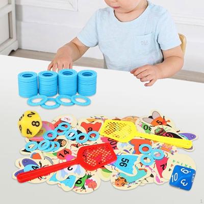 Numbers Card Games Early Educational Toy Kids Game for Family Preschool DIY