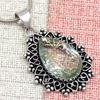 Rutile  Golden Set Earring Jewelry 18-20'' Pendant Quartz Sterling