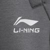 Li Ning Sports Lifestyle Series Fleece Simple Warm Straight Casual Pants Men Bottoms Coal-Gray AKLV997-4