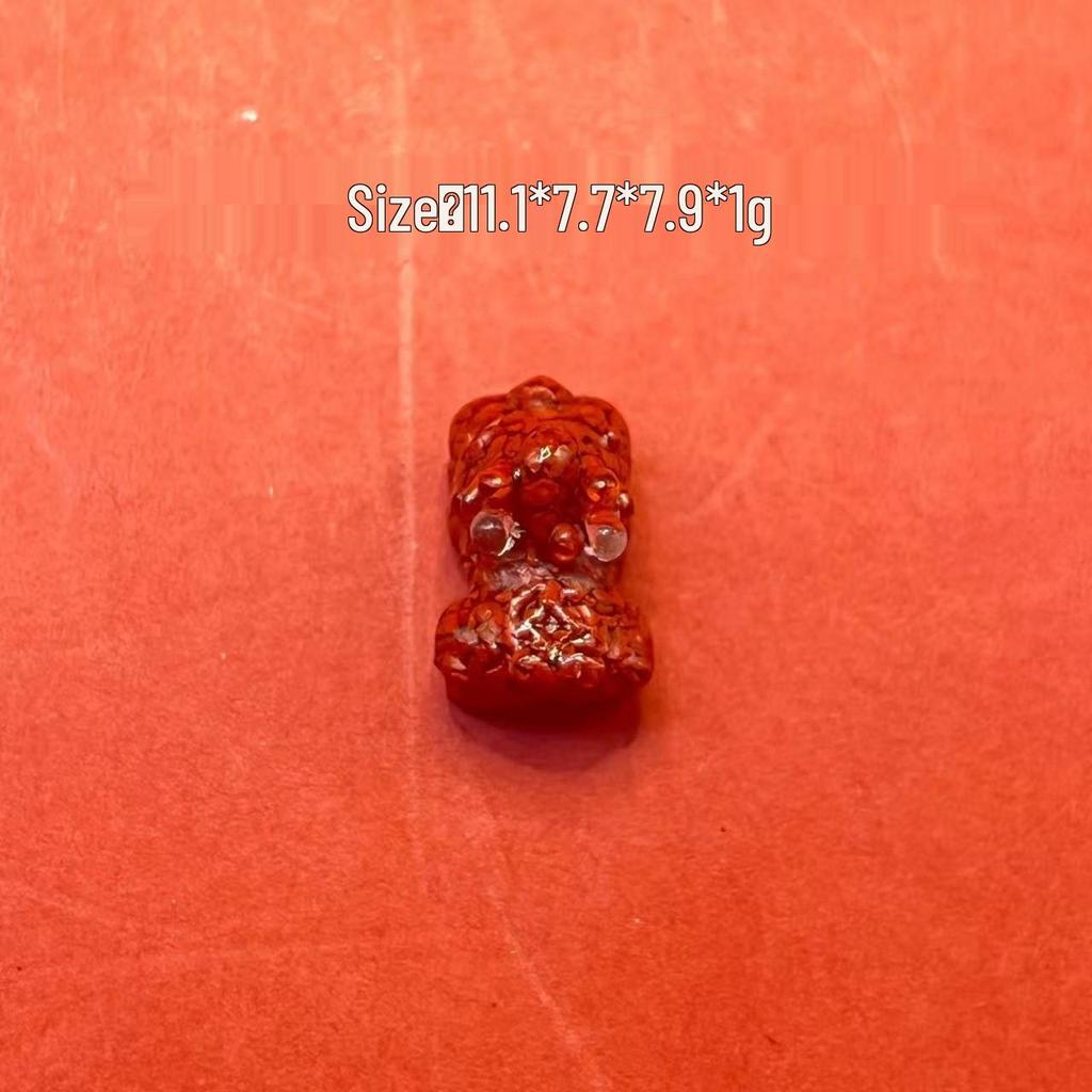 Original Gold-Plated Cinnabar Turtle Shell Fu Plaque and Gourd Pouch Accessories