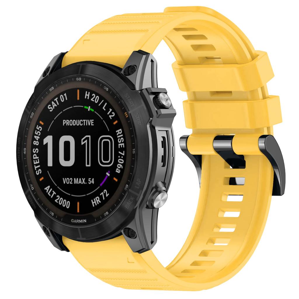22mm 26mm Silikonarmband für Enduro 3 Tactix Armband für Garmin Fenix 8 E 7 7X Pro 5 5X Plus 6 6X Pro Epix Gen 2 QuickFit Band