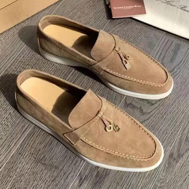 New Daily Lightweight One-pedal Casual Loafers Doudou