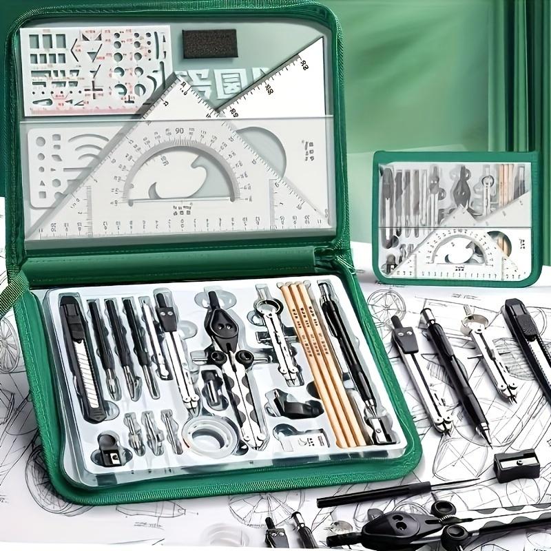 Uzlabots zīmēšanas instrumentu komplekts, Nerūsējošā tērauda