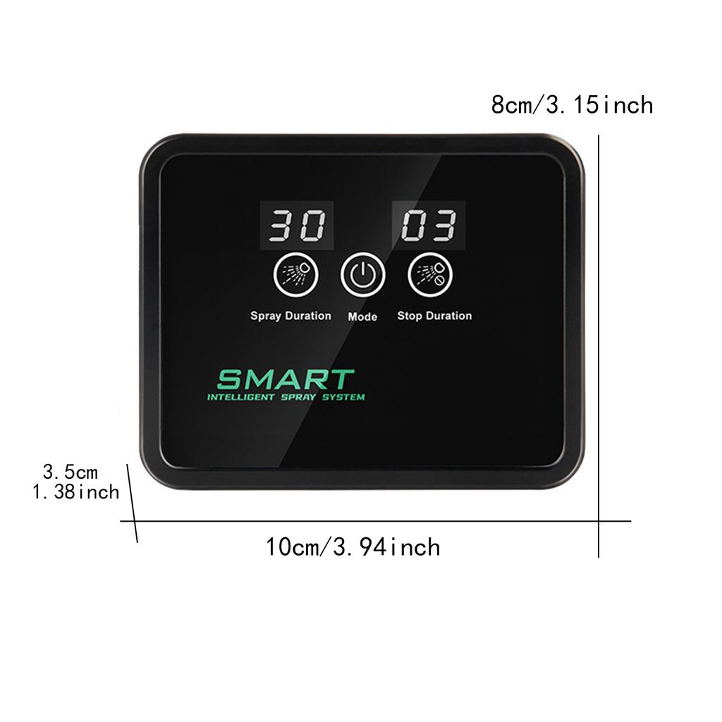 Reptile Fogger Terrariums Humidifier Automatic Rainforest Watering System Spray Kit Intelligent for Greenhouses Plants Snake