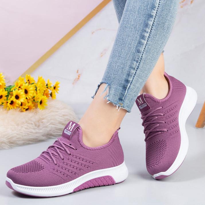 New Women's Cotton Shoes Fashion Casual Cotton Shoes for Middle-aged Added Fleece Warm Anti Slip Mother's Cotton Shoes