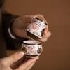 SUSHI CERAMICS Palace Style Ceramic Enamel Tea Set