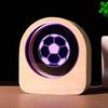 Luminous Crystal Ball Starry Sky Crystal Ball 3d Inner Carving Glowing Night Light Tabletop Ornament Creative Holiday Gift