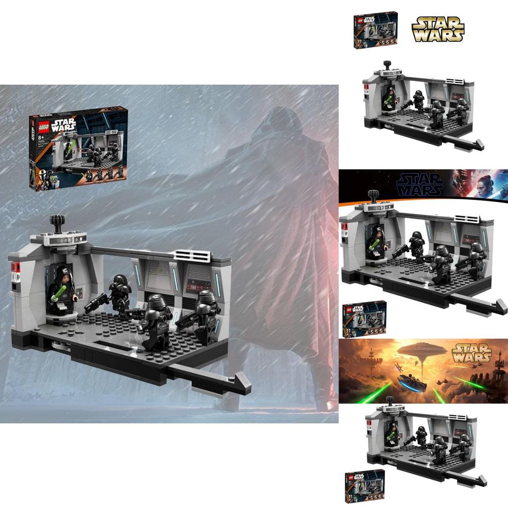 Star Wars Building Blocks Mini Figures Toy Gift For Kids Plastic Material 26*19*4.5cm Packaging Box Size