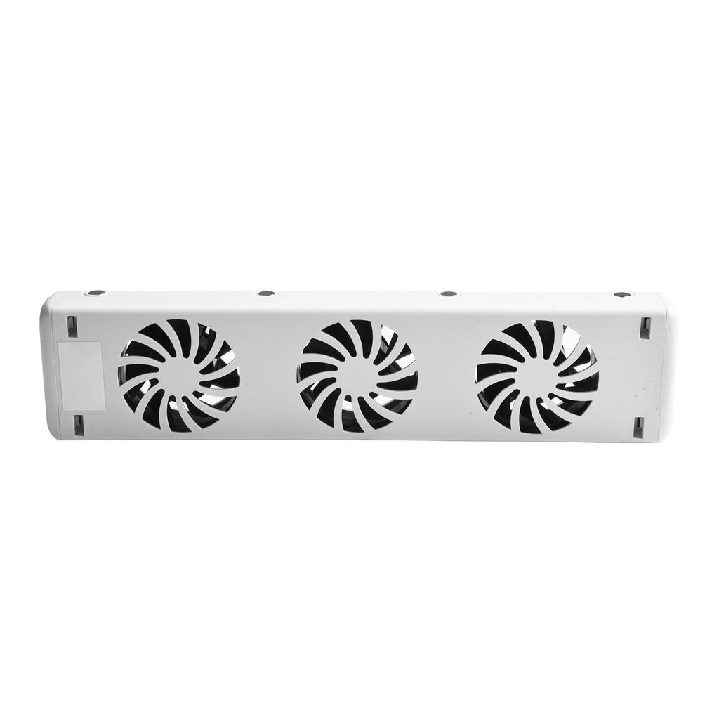 3-Fan Magnetic Intelligent Radiator Fan Smart Radiator Booster Extension Cooling Fan Ventilator Fan Warm Heat Distribution Parts