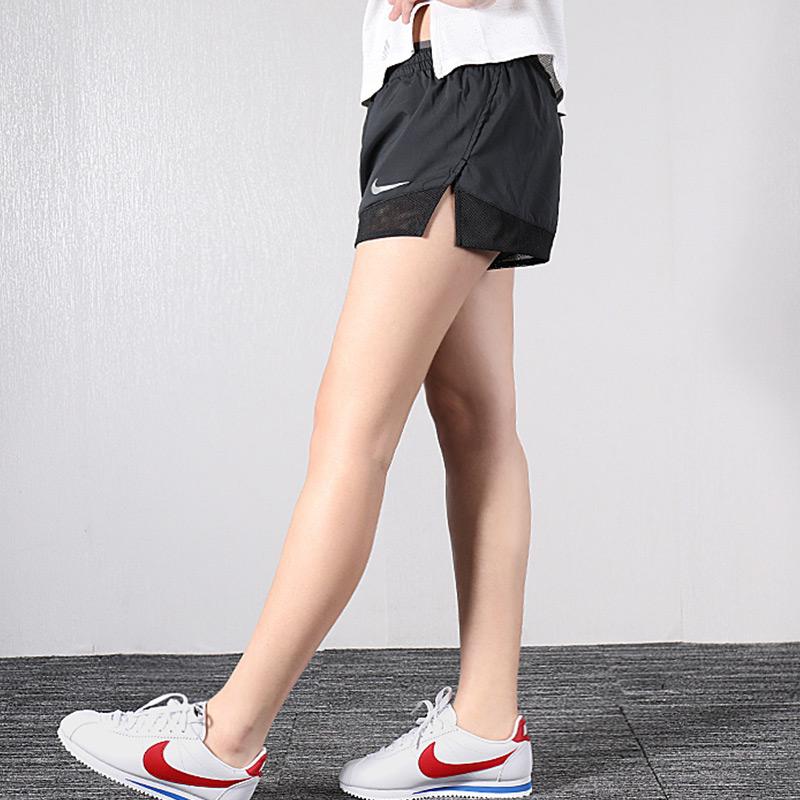 Nike Logo Woven Breathable Sports Casual Shorts Women Shorts Black BV5018-010