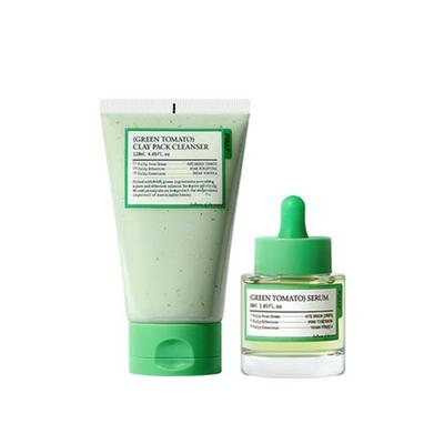 Green Tomato Basic Skincare Pore Care Routine Bundle