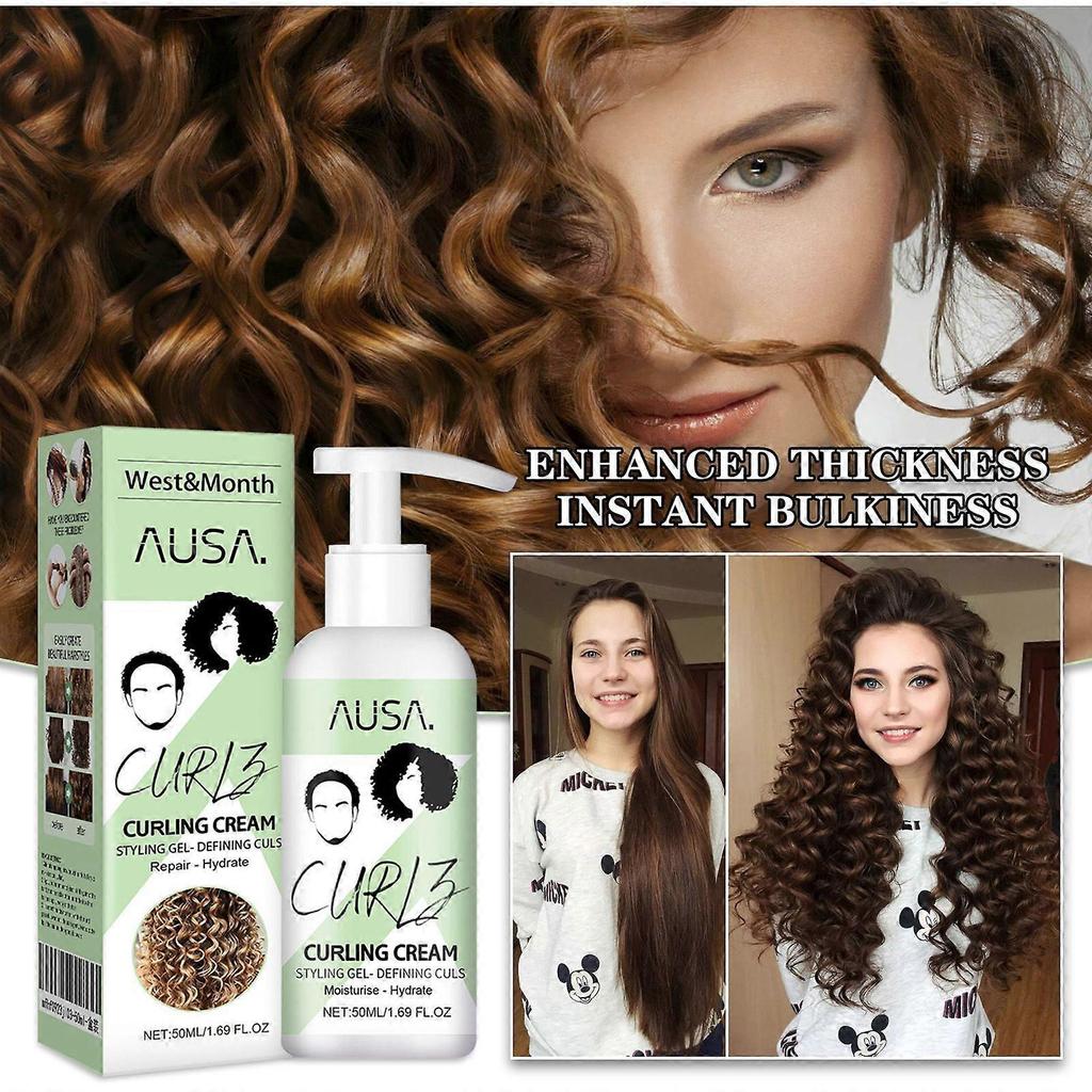 Boucle élastique hydratante mise en forme des boucles volumineuse élastique forte résistante cheveux crépus soin cheveux 50 ml - en boîte