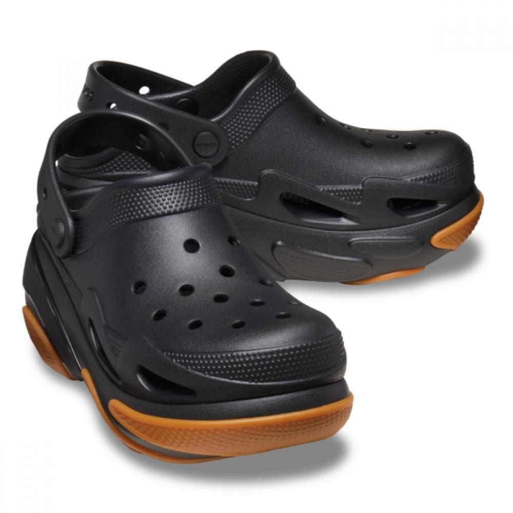 Crocs Unisex Bubble Crush Clog Slipper Black 210061 0ws