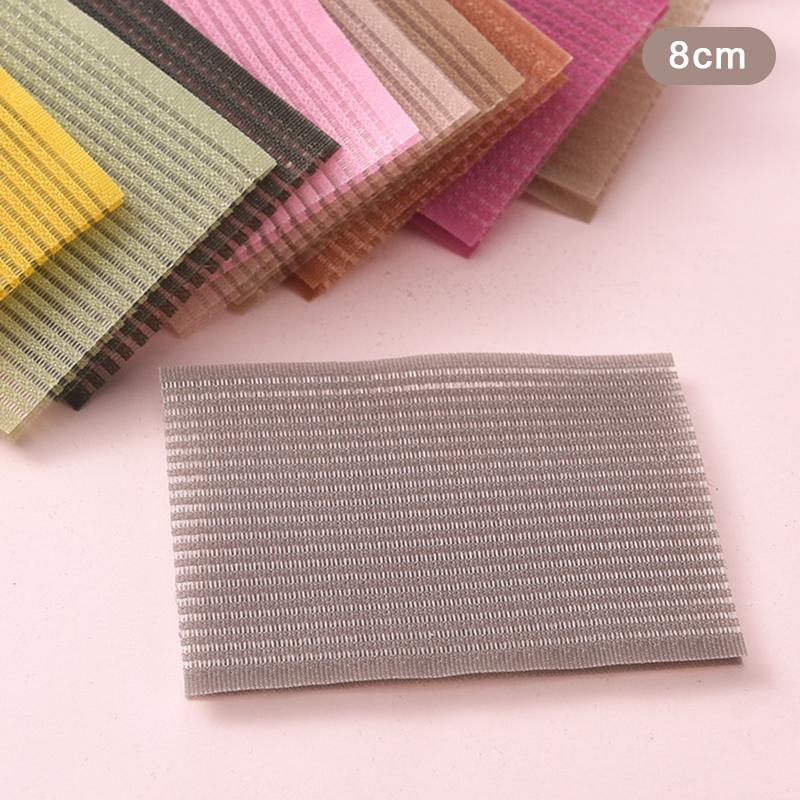 10 Stück Stirnfransen-Klebestreifen Stabilisator Make-up Aufkleber Pad Patch Pastell Clip Pony Magic Tape Fransen Mädchen Geschenke