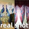 2pcs Elegant Peacock Pattern Curtains Polyester Rod Pocket For Living Room Bedroom Kitchen Study Stunning Background Decor