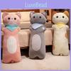 Plush Cat Bib Toy Long Pillow Cartoon Stuffed Doll Decoration Kids Cute Gift