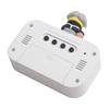 Cartoon Music Watch Desktop Alarm Clock Cordless Battery Powered