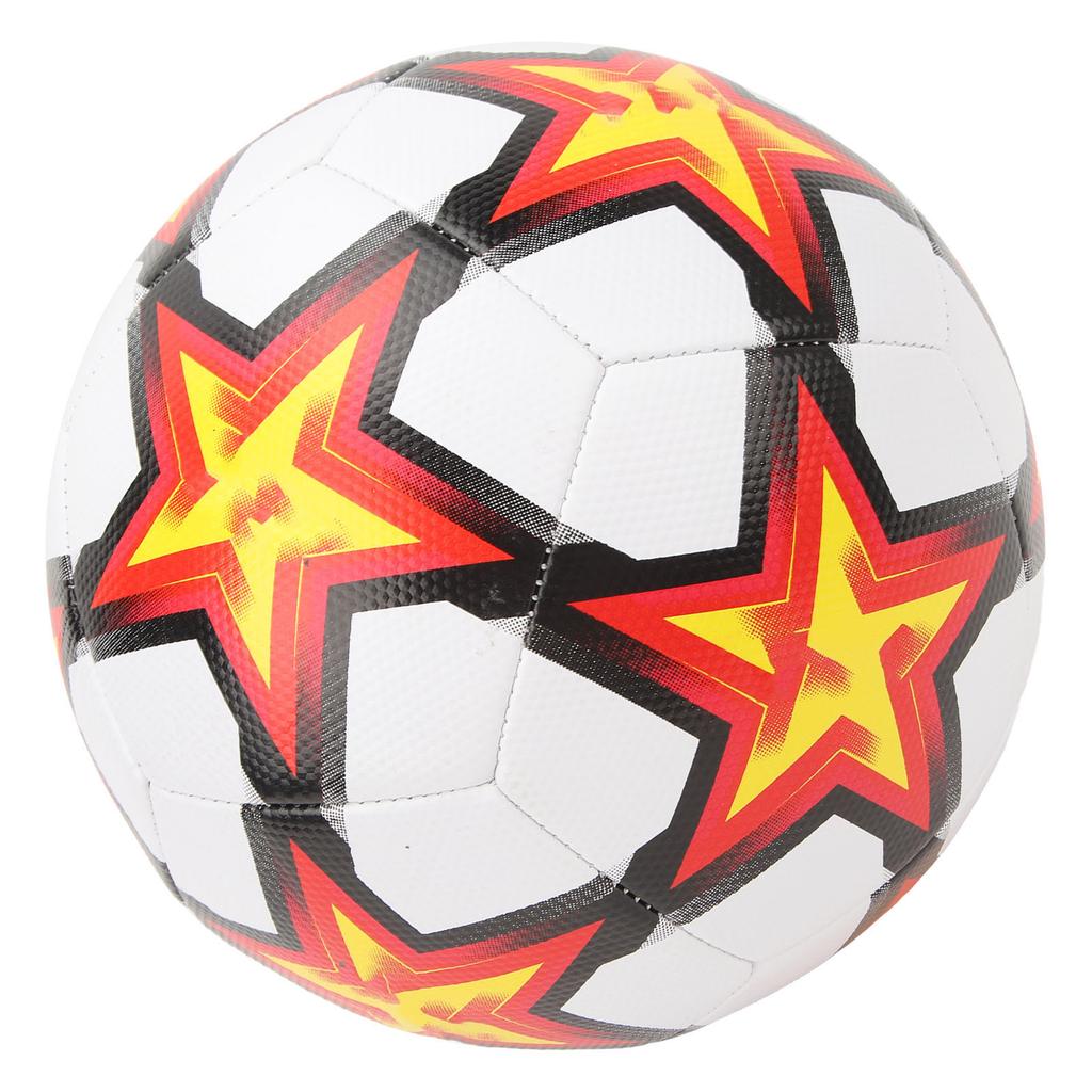 Sports Soccer Balls Size 5 PU Star Pattern Traditional Soccer Balls for Soccer Training Practice