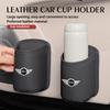 Car Back Seat Cup Holder Multifunctional Hanging Mount Drink Storage Organizer Holders For MINI Countryman Paceman R56 R50 R53